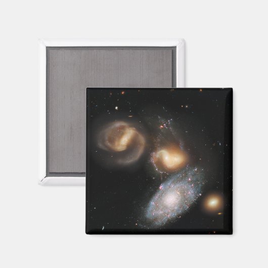Stephan's Quintet Galaxies Magneet (Voorkant / Achterkant)
