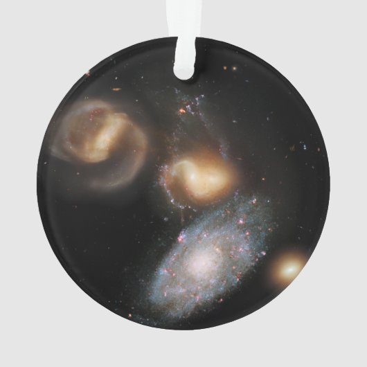 Stephan's Quintet Galaxies Ornament (achterkant)