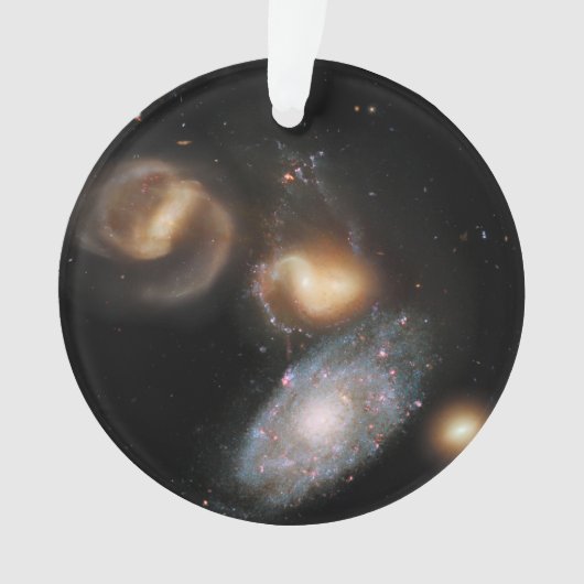 Stephan's Quintet Galaxies Ornament (voorkant)