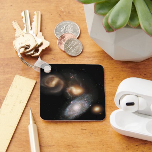 Stephan's Quintet Galaxies Sleutelhanger (Bureau)