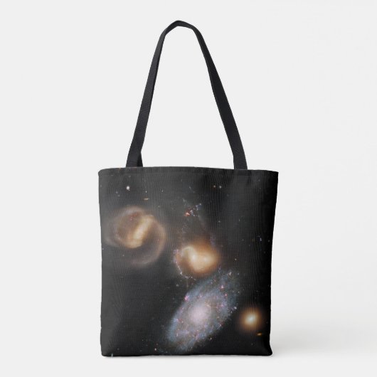 Stephan's Quintet Galaxies Tote Bag (Achterkant)