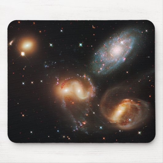 Stephan's Quintet Galaxy Cluster Muismat (Voorkant)