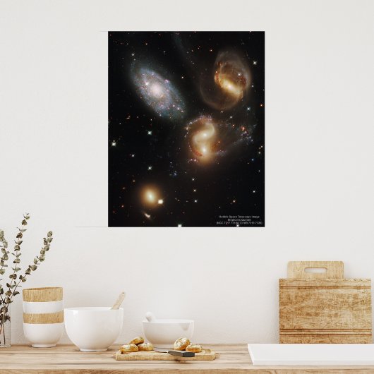 Stephan's Quintet Poster (Keuken)
