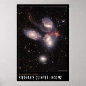 Stephans Quintet Poster (Voorkant)