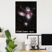 Stephan's Quintet Poster (Thuiskantoor)