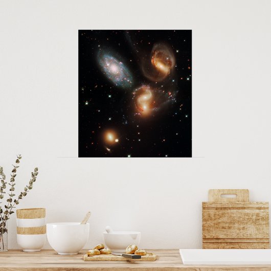 Stephan's Quintet Print (Keuken)