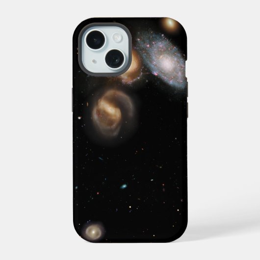 Stephan's Quintet sterrenstelsels iPhone 15 Case (Achterkant)