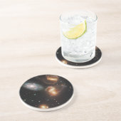 Stephans Quintet Zandsteen Onderzetter (Zijkant)