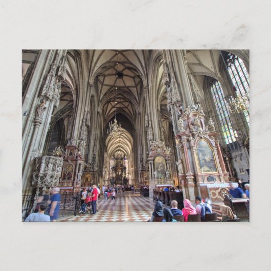 Stephansdom, Wenen Oostenrijk Briefkaart (Voorkant)
