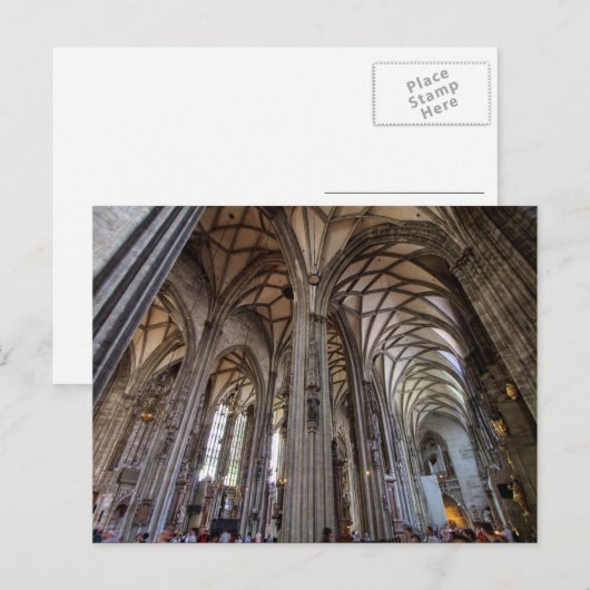 Stephansdom, Wien Österreich Briefkaart (Voorkant / Achterkant)