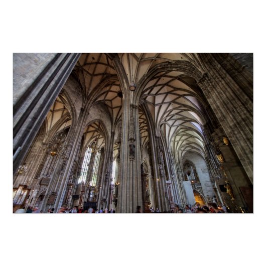 Stephansdom, Wien Österreich Perfect Poster (Voorkant)