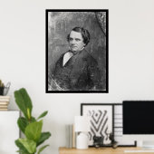 Stephen Arnold Douglas Daguerreotype 1844 Poster (Thuiskantoor)