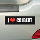STEPHEN COLBERT-verkiezingstandwielen Bumpersticker (Op auto)
