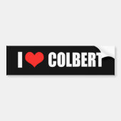 STEPHEN COLBERT-verkiezingstandwielen Bumpersticker (Voorkant)