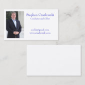 Stephen Czarkowski Visitekaartjes (Voorkant / Achterkant)
