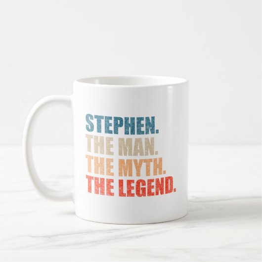 Stephen De Man De Mythe De Legende Koffiemok (Links)