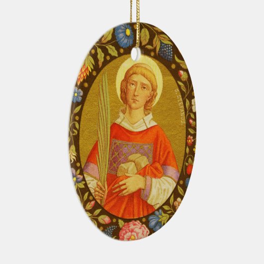 Stephen de Proto-Martyr (PM 08), dubbel Afbeelding Keramisch Ornament (Rechts)