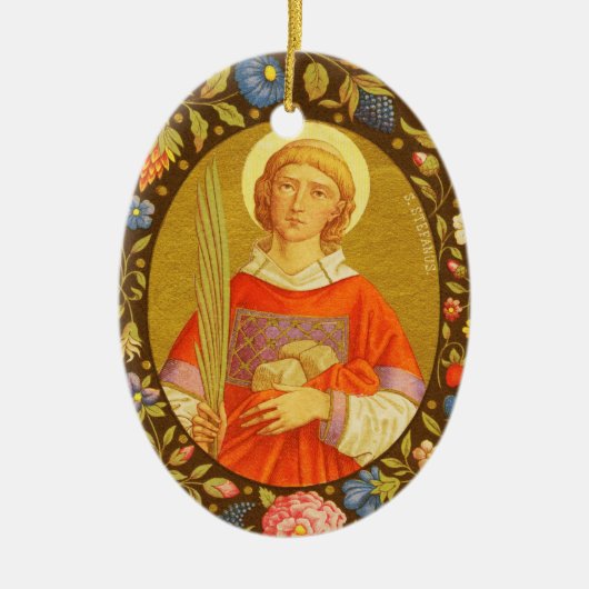 Stephen de Proto-Martyr (PM 08) Keramisch Ornament (Voorkant)