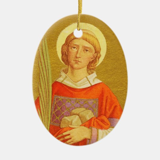 Stephen de Proto-Martyr (PM 08) Keramisch Ornament (Voorkant)