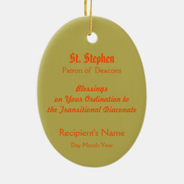 Stephen de Proto-Martyr (PM 08) Keramisch Ornament