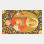 Stephen de Proto-Martyr (PM 08) Rechthoekige Sticker (Voorkant)