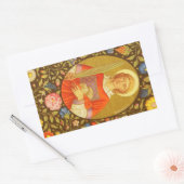 Stephen de Proto-Martyr (PM 08) Rechthoekige Sticker (Envelop)