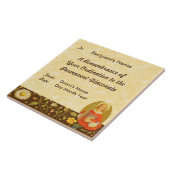 Stephen de Proto-Martyr (PM 08) Tegeltje (Zijkant)