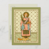 Stephen de Proto-Martyr (RLS 17) Briefkaart (Voorkant / Achterkant)
