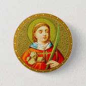 Stephen de Proto-Martyr (SNV 26) Ronde Button 5,7 Cm (Voorkant)