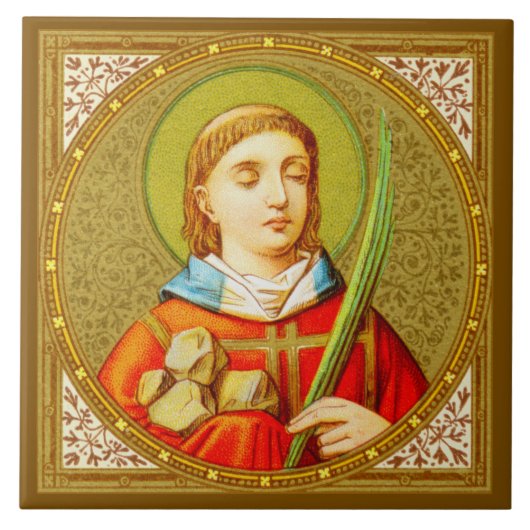 Stephen de Proto-Martyr (SNV 26) Tegeltje (Voorkant)