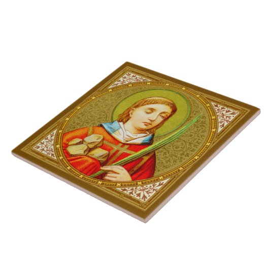 Stephen de Proto-Martyr (SNV 26) Tegeltje (Zijkant)