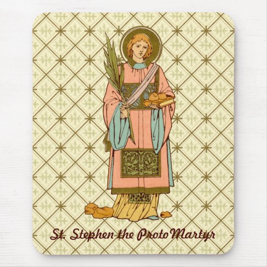 Stephen de ProtoMartyr (RLS 17) (Stijl 2) Muismat (Voorkant)