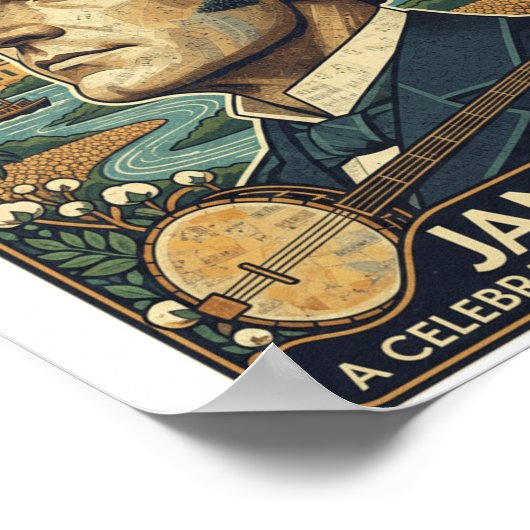 Stephen Foster Memorial Day Poster (Hoek)