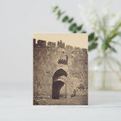 Stephen Gate in Jeruzalem Briefkaart (Staand voorkant)