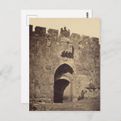 Stephen Gate in Jeruzalem Briefkaart (Voorkant / Achterkant)