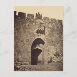 Stephen Gate in Jeruzalem Briefkaart