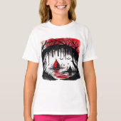 Stephen gimmel stijl, ontwerp, aquarelle, aquarell t-shirt (Voorkant)