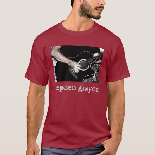 STEPHEN GRAYCE guitar T-Shirt (Voorkant)