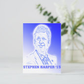 Stephen Harper '15 Briefkaart (Staand voorkant)