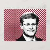 Stephen Harper Briefkaart (Voorkant)