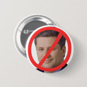 Stephen Harper moet gaan Ronde Button 5,7 Cm (Voorkant /achterkant)