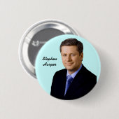 Stephen Harper Ronde Button 5,7 Cm (Voorkant /achterkant)