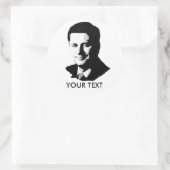 Stephen Harper Ronde Sticker (Tas)