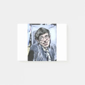 Stephen Hawking foto. Post-it® Notes (Voorkant)