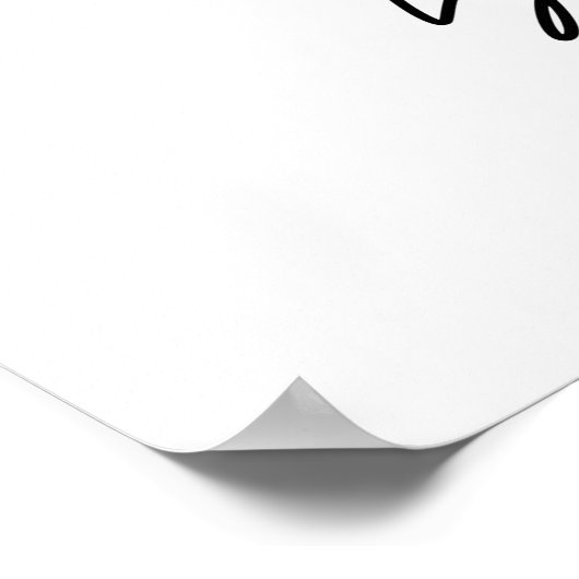 Stephen Hawking Inspirerend Quote Poster (Hoek)