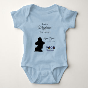 Stephen Hopkins Mayflower Baby Bodysuit