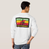 Stephen Hosmer's Rasta Cruz Surfer Girl T-shirt (Achterkant volledig)