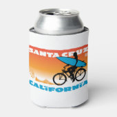 Stephen Hosmer's Surfer Meisje Sinaasappel Blikjeskoeler (Blikje Voorkant)