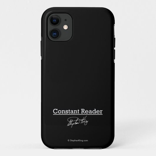Stephen King, Constant Reader Case-Mate iPhone Case (Achterkant)