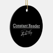 Stephen King, Constant Reader Keramisch Ornament (Rechts)